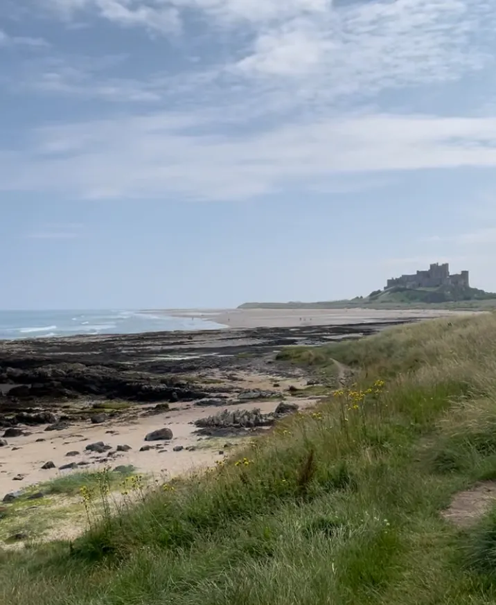 Bamburgh Beach UK